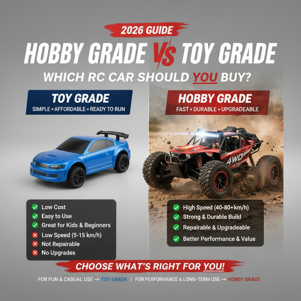 hobby grade vs toy grade which is better?