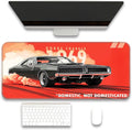 1969 Dodge Charger Keyboard & Mouse Mat 