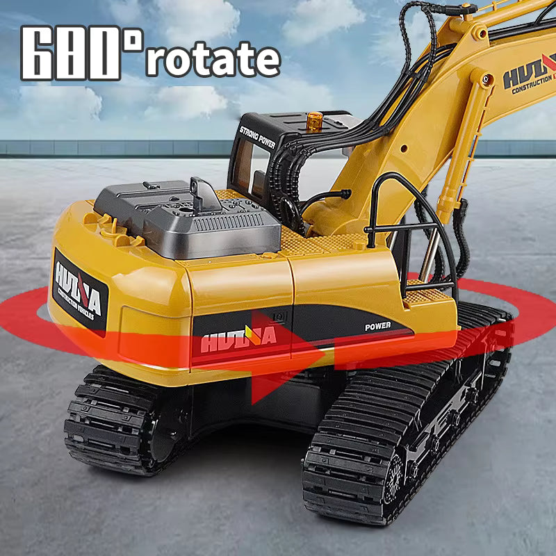 1:14 Scale Huina 550HD Construction Excavator