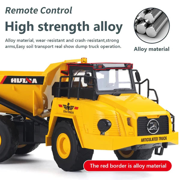 1:16 Scale RC Dump Truck for Construction Play
