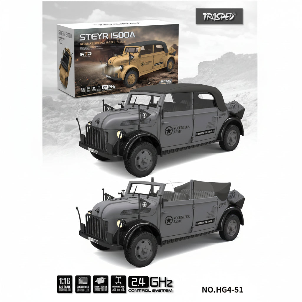 1:18 Steyr 1500A electric 4WD hobby grade RC crawler
