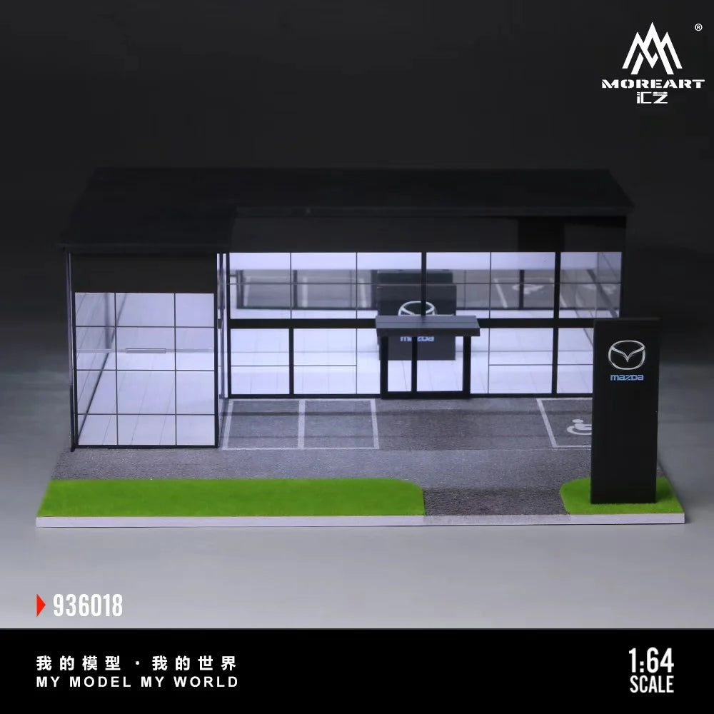 1:64 Double-Storey Mazda Showroom Miniature