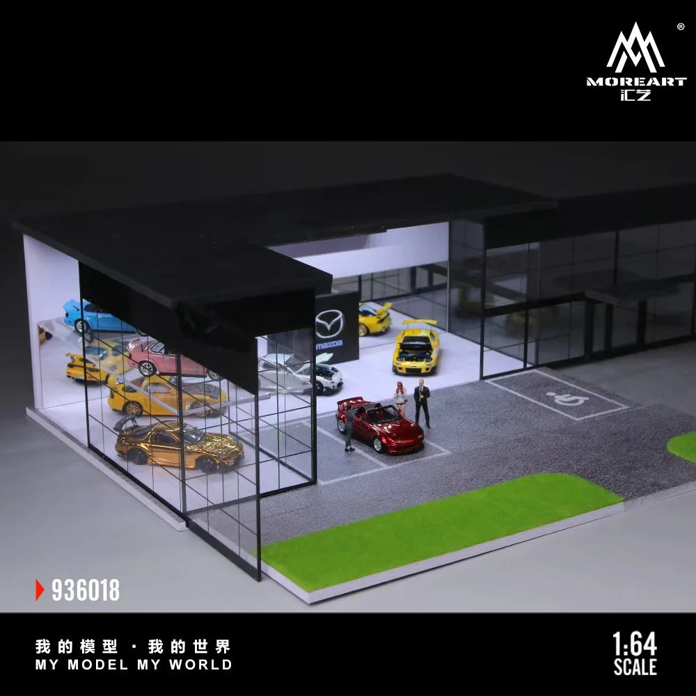 1:64 Scale Automotive Showroom by MoreArt
