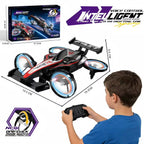 2-in-1 Flying Car Drone 1:20 RC Voice Control with Quadcopter Drift