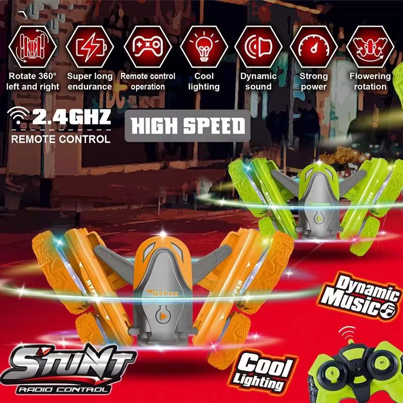 360 Degree Rotation QX001Z Gesture RC Car