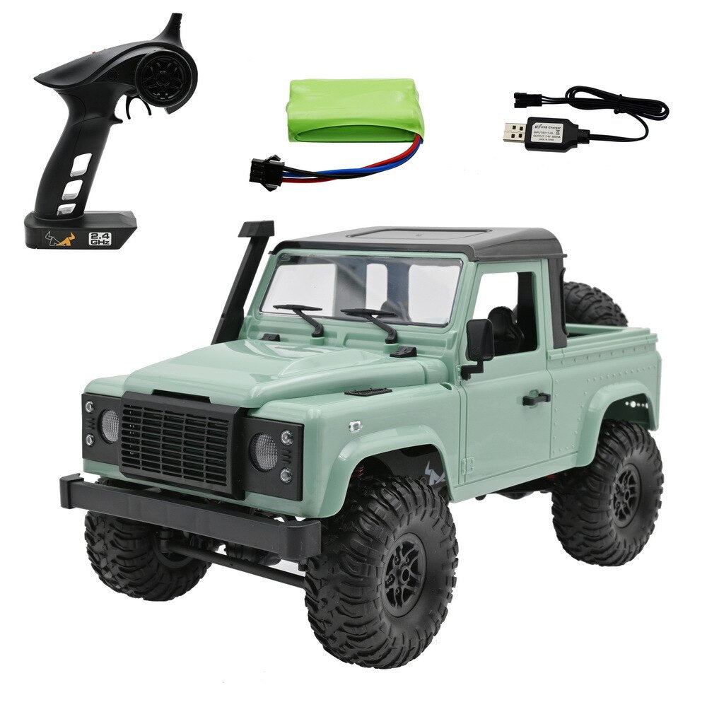MN Model MN91 Land Rover 1:12 4WD RC Racing Car with Metal Chassis