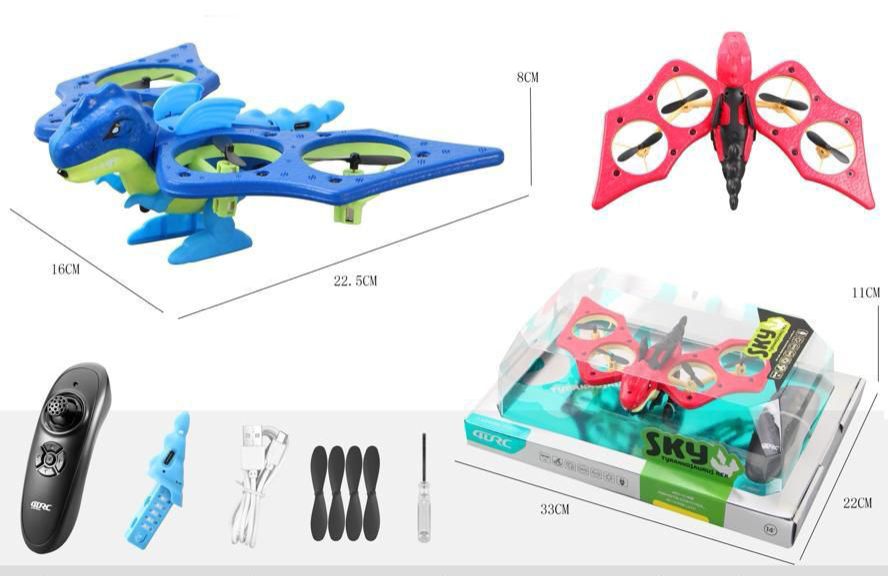 4DRC 4D-V48 Quadcopter Dinosaur Drone