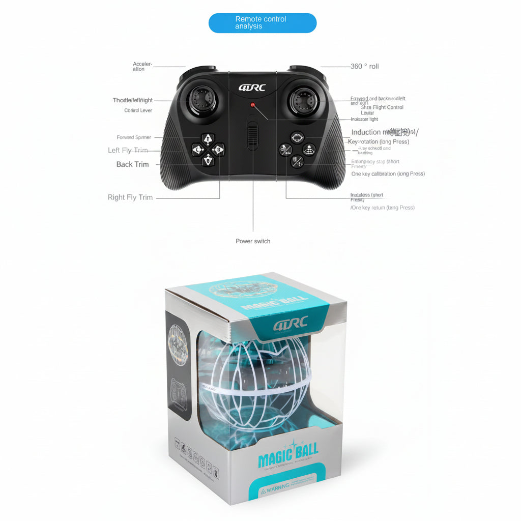 4DRC 4D-V49 Series Magic Ball Gesture-Controlled Drone