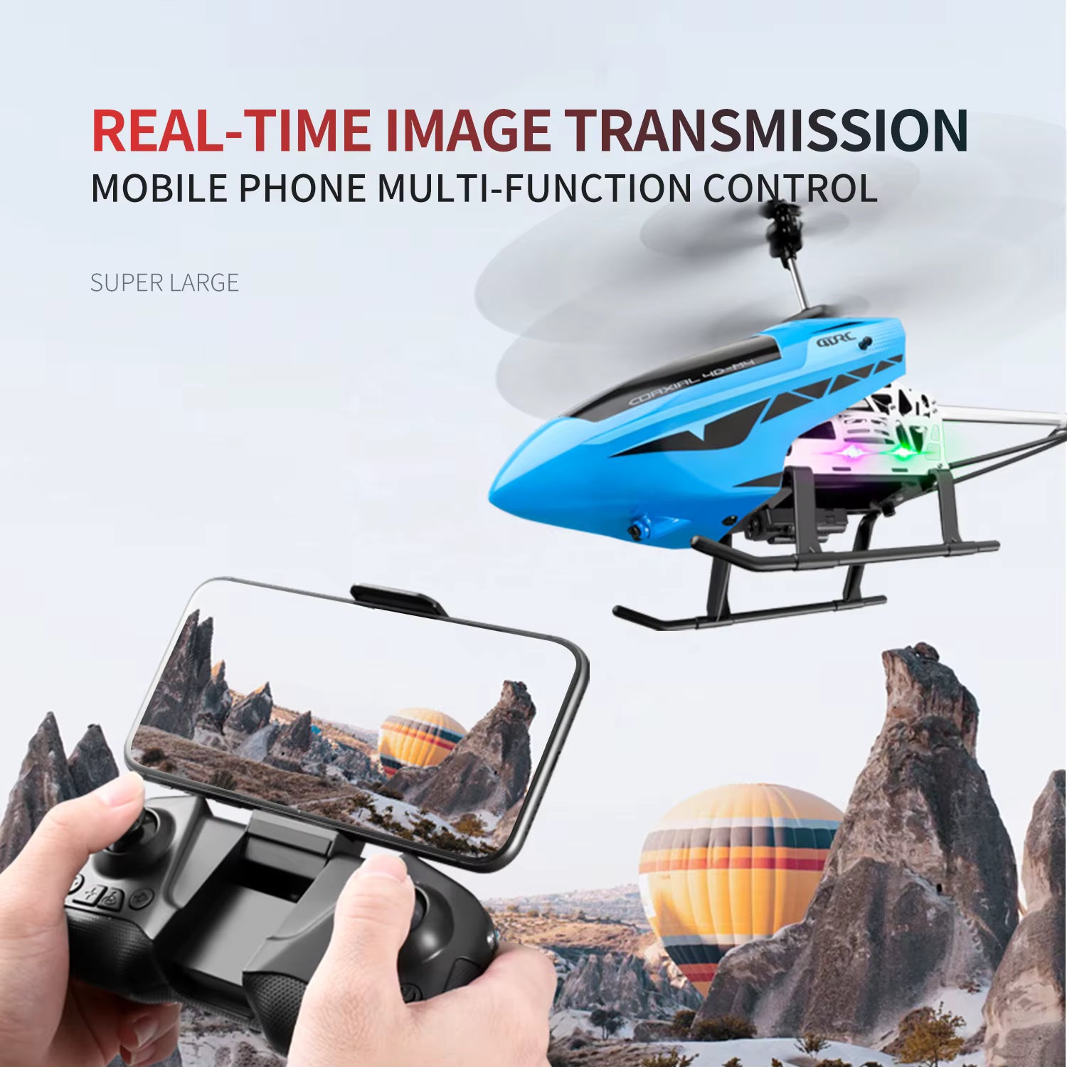 4DRC M4 Huge 72cm RC Helicopter