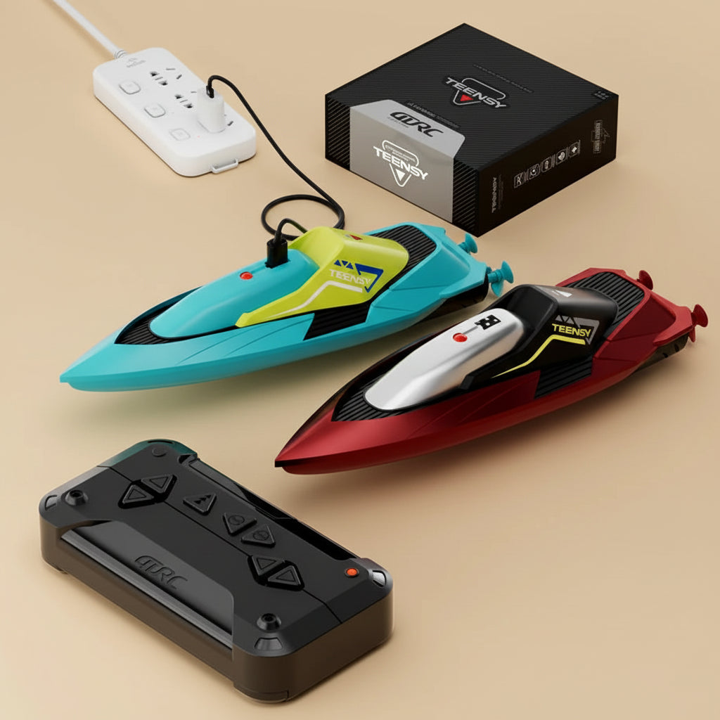 4DRC S5 Mini Dual Propeller Electric Remote Control Boat 