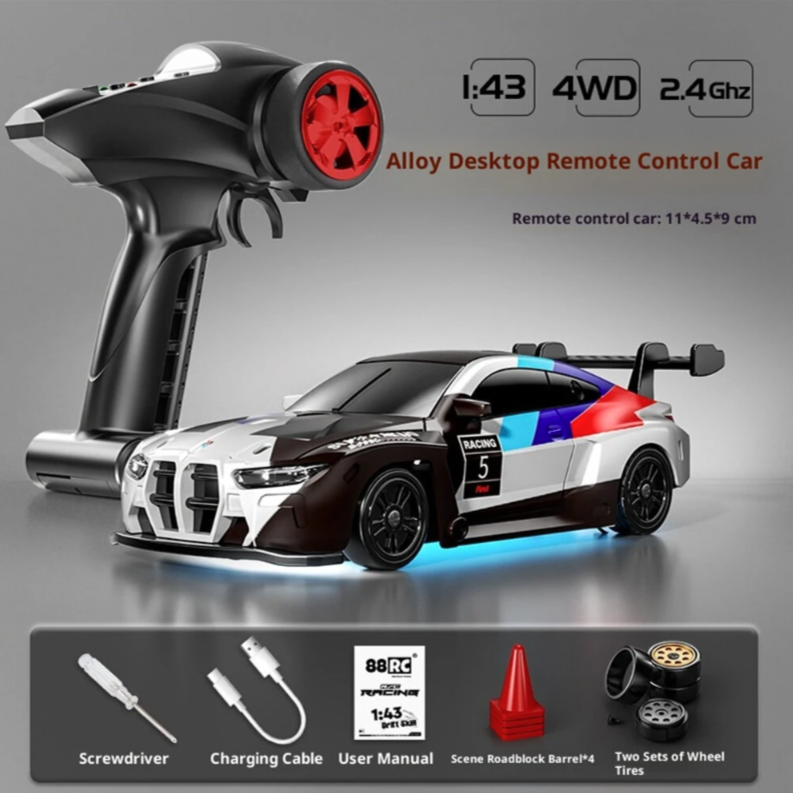 88RC RC43-B 1:43 BMW 4WD Drift Skill RC Car