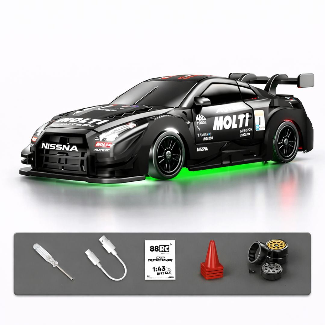 88RC RC43-G1 1:43 NISSAN 4WD Drift Skill RC Car