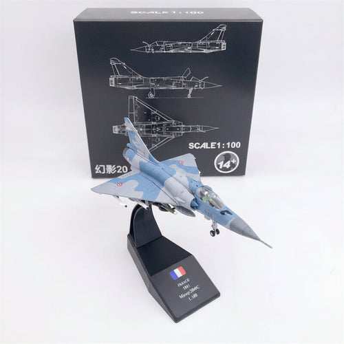 AMER COM French Air Force Mirage 2000C Fighter Jet 1:100 Diecast Aircraft Model