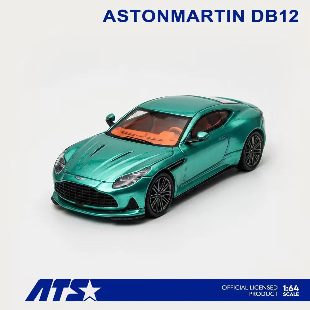 ATS881305 1:64 Aston Martin Green Diecast car