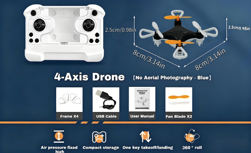 Aerobat HKX72 RC Pocket Drone