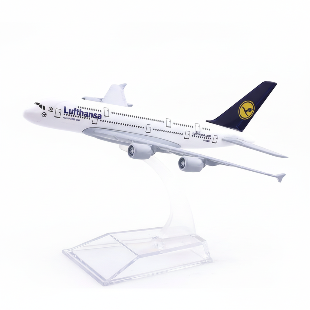 Airbus A380 Lufthansa 1:160 Diecast Airplane Model 