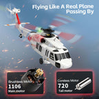 Brushless Four Rotor RC Helicopter