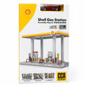 CCA 01278E Shell Gas Station Porsche 1:64 Car Assembly Playset