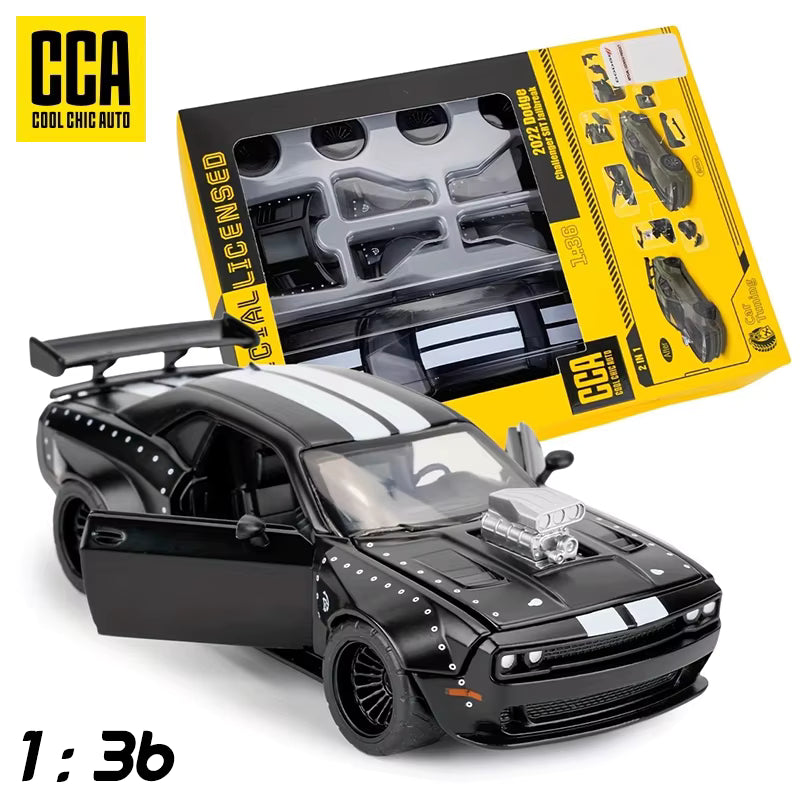 CCA MSZ 1:36 Dodge Challenger Modified Diecast Car Model