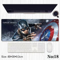 Captan Amrica  Keyboard & Mouse Mat 18