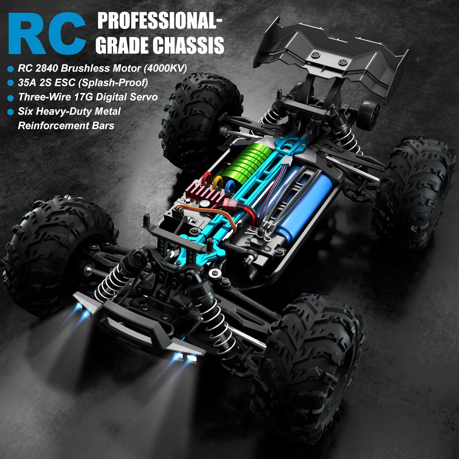 DRIVE SCY-16102PRO 4WD Monster Truck RC