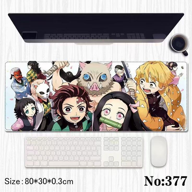 Demon slayer Keyboard & Mouse pad 