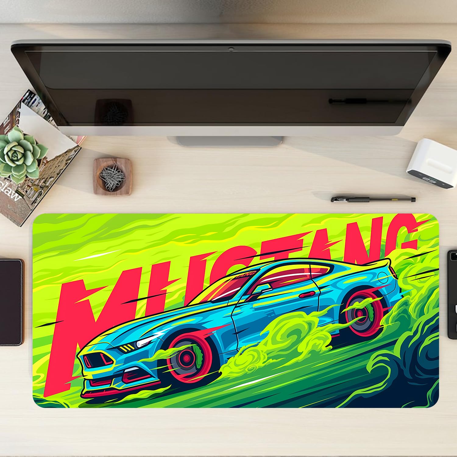 Ford Mustang Keyboard & Mouse Mat 