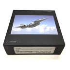 French Air Force Rafale B Camouflage Fighter Jet Alloy Aircraft Model with Display Stand