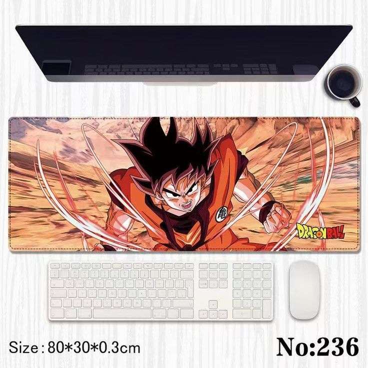 Goku Keyboard & Mouse Mat 236