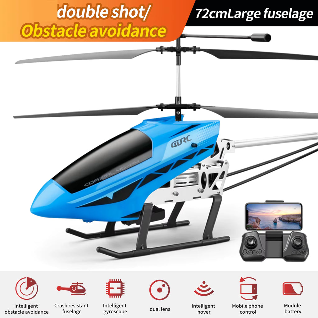 4DRC M4 Huge 72cm RC Helicopter with 480P WiFi FPV Camera & Obstacle Avoidance