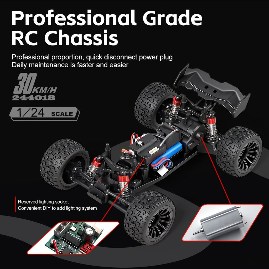 WLtoys 244018 1:24 2WD Off Road Climbing RC Car 30kmph
