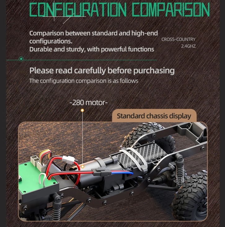 HB 1:16 Retro Ford Chassis