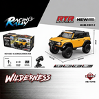 HB Toys R1001-2 Yellow 1:10 Ford bronco Upgraded version RC rock crawler