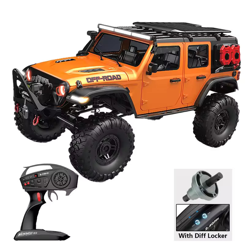 HB Toys R1012-1 1:10 4WD Rock Crawler RC Car with Electronic Differential Lock
