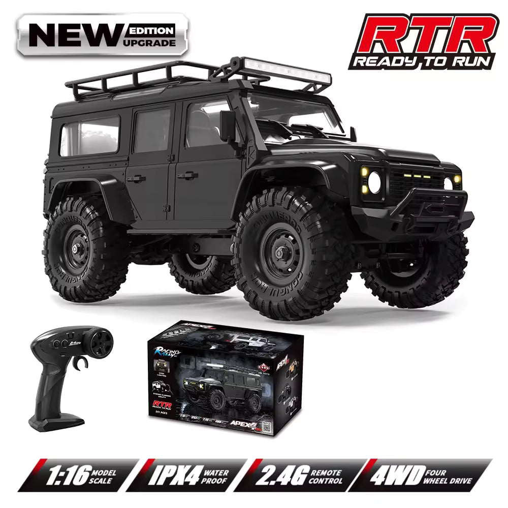 HB Toys R1607-08 1:16 Land Rover Defender 4WD RC Crawler