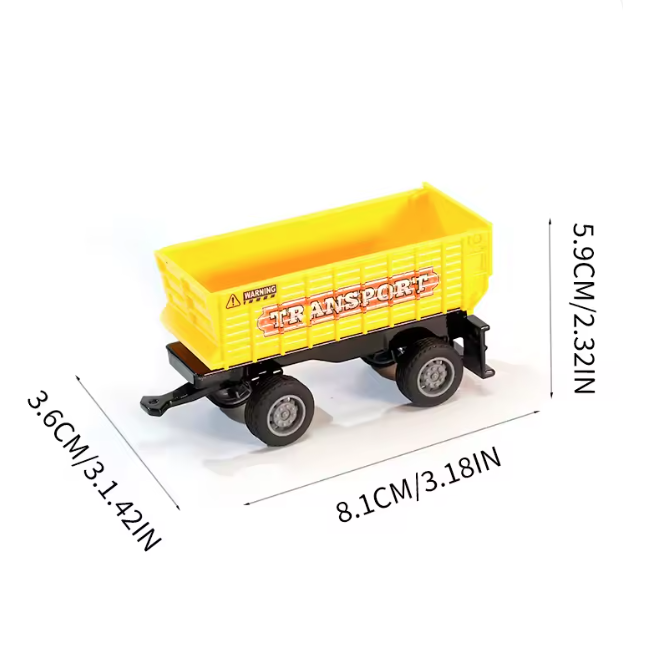 HG4-323 1:64 RC yellow trolly