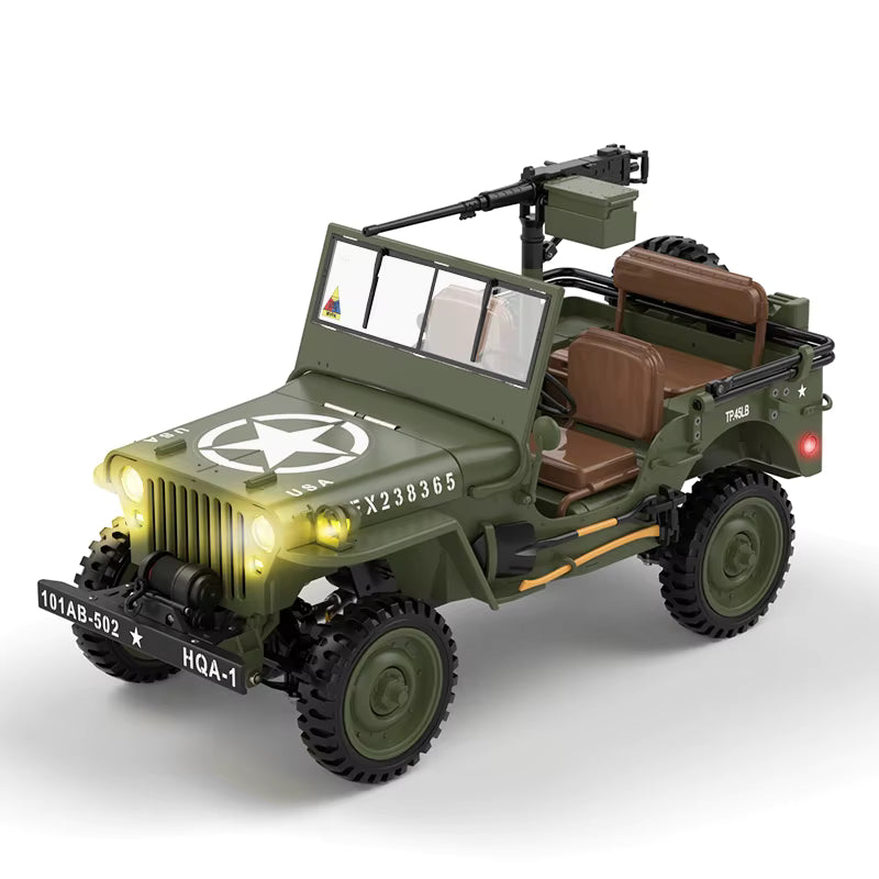 HG4-58 Willys Military Off-Road RC Truck with 4WD