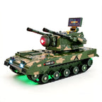 HG TRASPED HG4-538 1:64 Mini Alloy RC Tank with 360 Rotating Turret Sound and Light Effects
