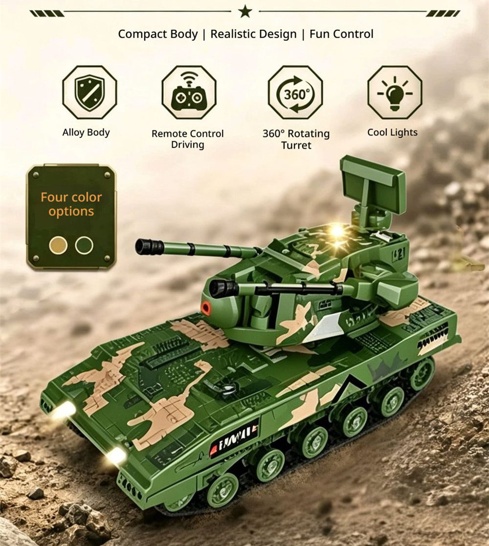 HG TRASPED mini alloy RC tank 1