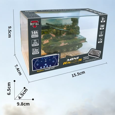 HG TRASPED mini alloy RC tank with metal body
