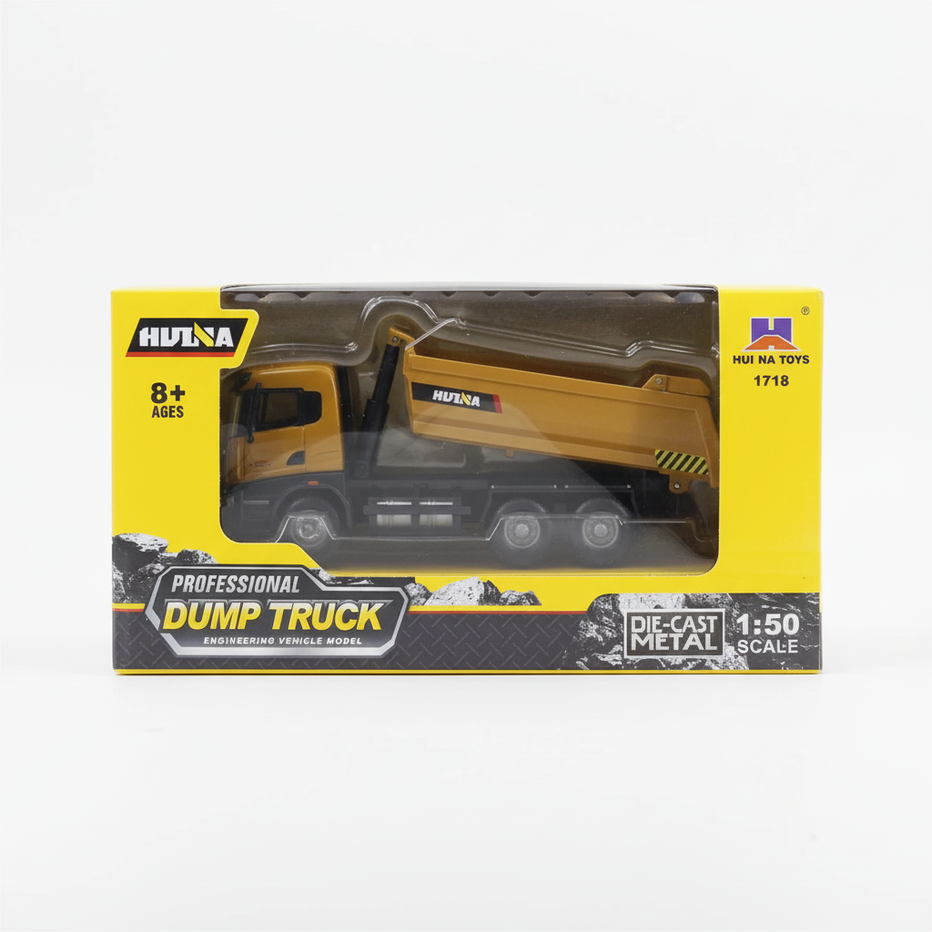 HUINA 1718 1:50 Static Dump Truck