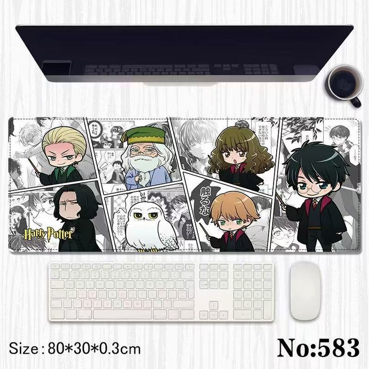 Harry Poter Keyboard & Mouse pad 583