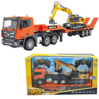 Huina 1319 1:24 RC Tractor Truck with Flatbed Trailer