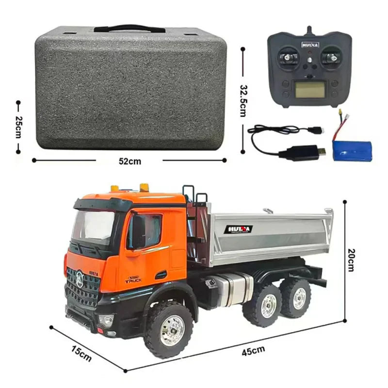 Huina 1598 2026 Model 1:14 RC Dump Truck