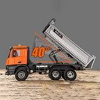Huina 1598 RC Construction Dump Truck Orange