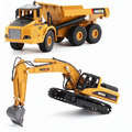 Huina 1611 1:50 Articulated Truck & Excavator Set
