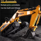 Huina 550HD RC Excavator with Metal Bucket
