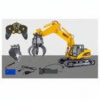Huina 571HD 1:14 Excavator with claw grabber RC