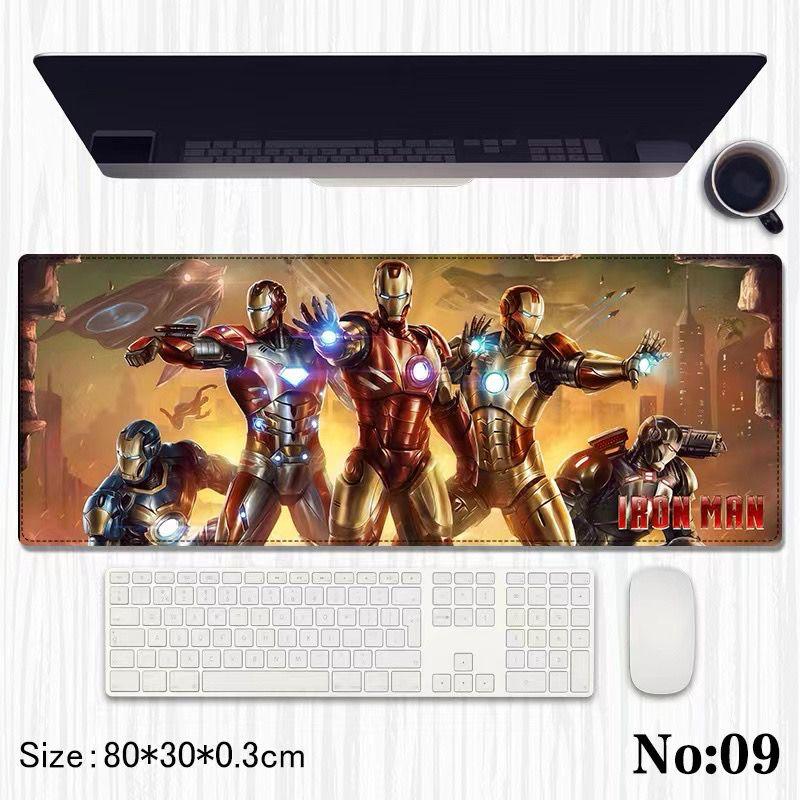 Iron Man Keyboard & Mouse Mat 09