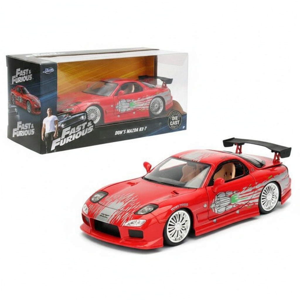 JADA JD98377 Dom's 1993 Mazda RX-7 Fast & Furious diecast car